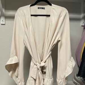 Wrap blouse